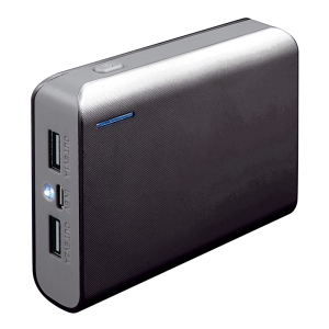 PLATINET POWER BANK 6000mAh + microUSB cable + torch BLACK/GRAY [43178] EOL