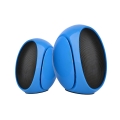 OMEGA SPEAKERS / GŁOŚNIKI 2.0 OG-117B BLUE 3W RMS USB [42766] EOL