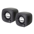 OMEGA SPEAKERS / GŁOŚNIKI 2.0 OG-15 6W BLACK USB [43040]