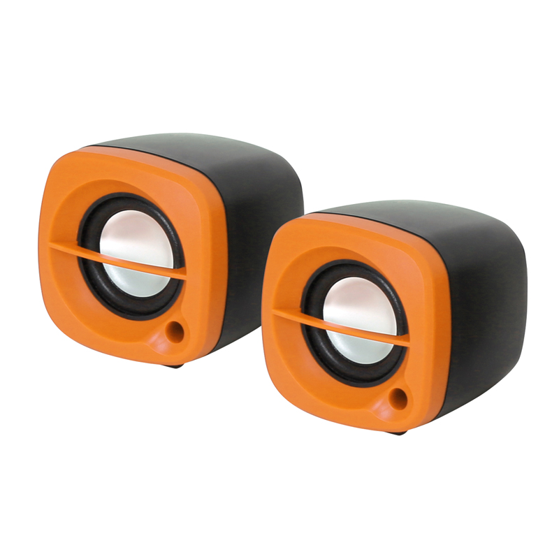 OMEGA SPEAKERS / GŁOŚNIKI 2.0 OG-15 6W ORANGE USB [43043]