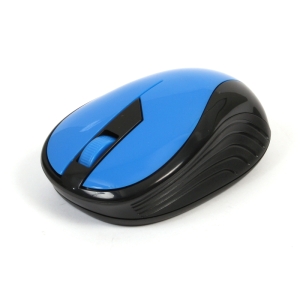 MOUSE OMEGA OM-415 WIRELESS 2,4GHz 1000DPI BLUE/BLACK NANO USB RECEIVER [42201]