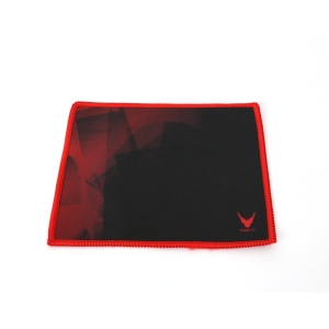OMEGA VARR PODKŁADKA POD MYSZ  / PRO-GAMING MOUSE PAD 200x240x1,5mm  BLACK+ RED EDGE  [43232]