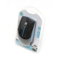 MOUSE PLATINET PM-417 WIRELESS 2,4GHz 1200DPI BLACK/BLUE NANO USB RECEIVER [43106]