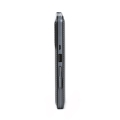 Elegancki powerbank z kablem 12 000 mAh Li-Poly czarny z LCD