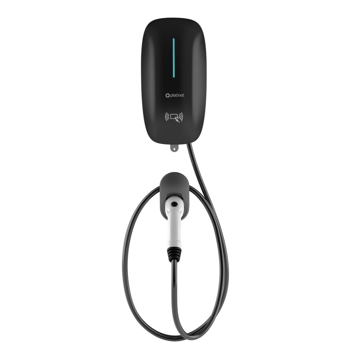 PLATINET EV ŁADOWARKA WALLBOX EV/PHEV AC 11KW TYPE2 7M CABLE WiFi TUYA RFID BT [46378]