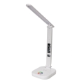 Lampka biurkowa LED z budzikiem, RGB i ładowarką bezprzewodową