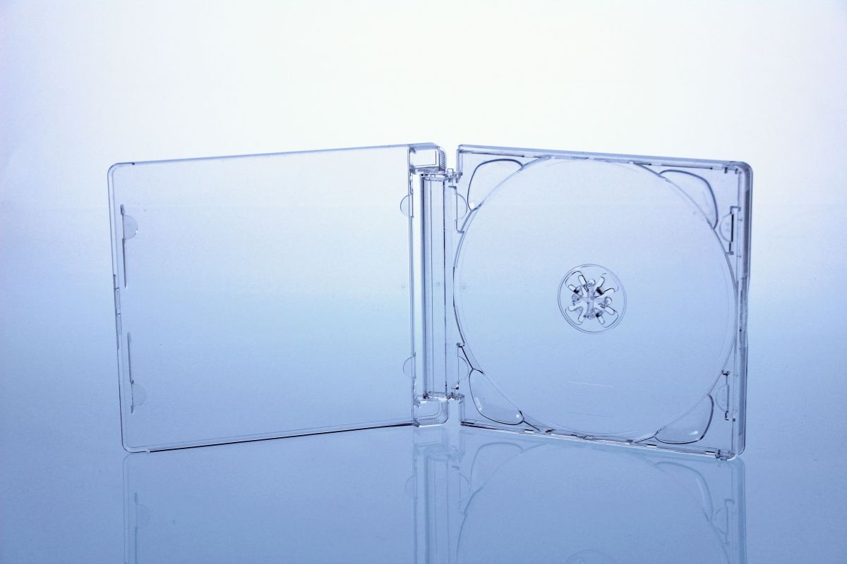 OMEGA SUPER JEWEL TRAY 1-2 CD CLEAR