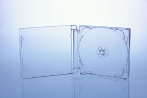 OMEGA SUPER JEWEL TRAY 1-2 CD CLEAR