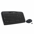LOGITECH MK330 KLAWIATURA + MYSZ ZESTAW BEZPRZEWODOWY US BLACK / KEYBOARD + MOUSE SET WIRELESS