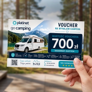 Voucher na wynajem kampera