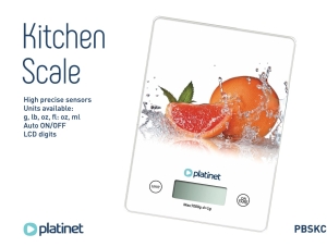 PLATINET KITCHEN SCALE WAGA KUCHENNA CITRUS [46429]