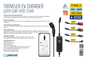 Przenośna ładowarka EV 11 kW Type 2 – mobilna ładowarka do auta elektrycznego i PHEV