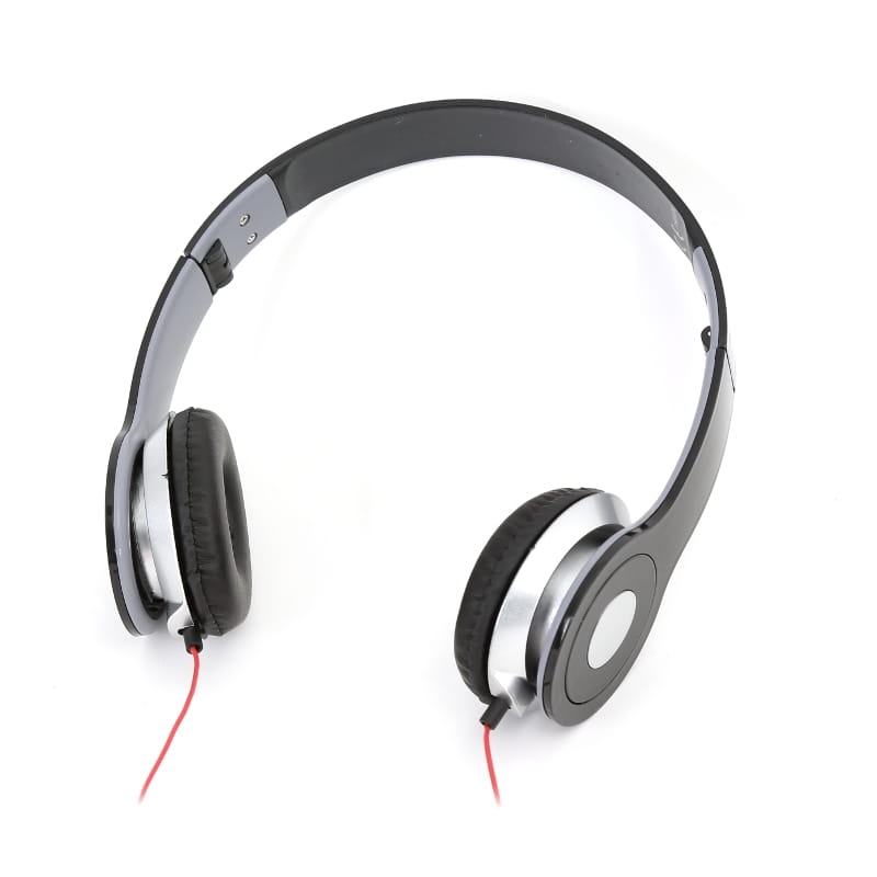 FREESTYLE HI-FI STEREO HEADPHONES FH4007 MIC AUDIOBEAT BLACK [41867]