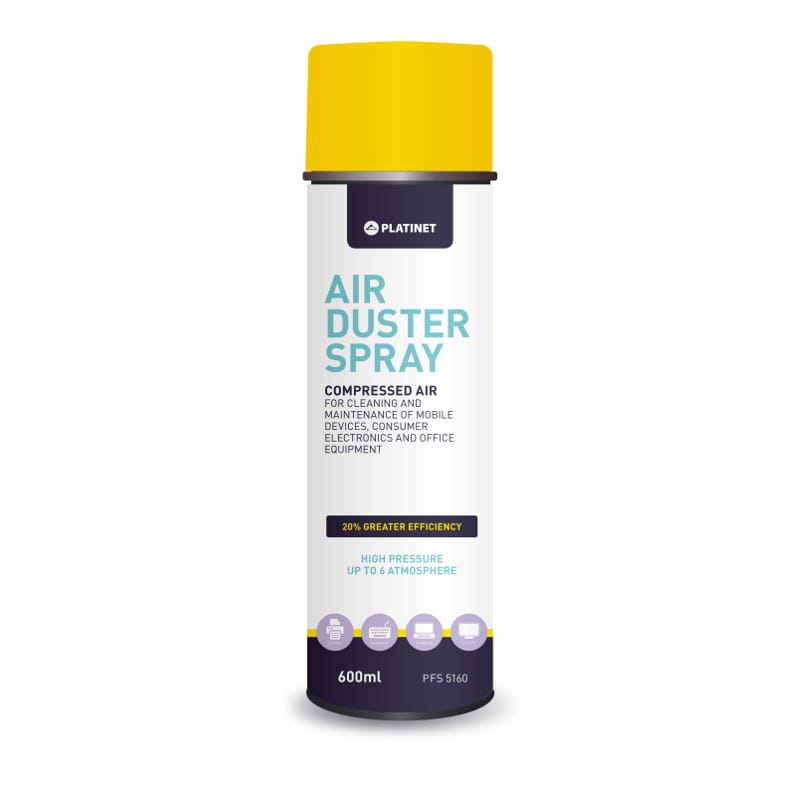 PLATINET SPRĘŻONE POWIETRZE 600ML 5160 / air duster 42612