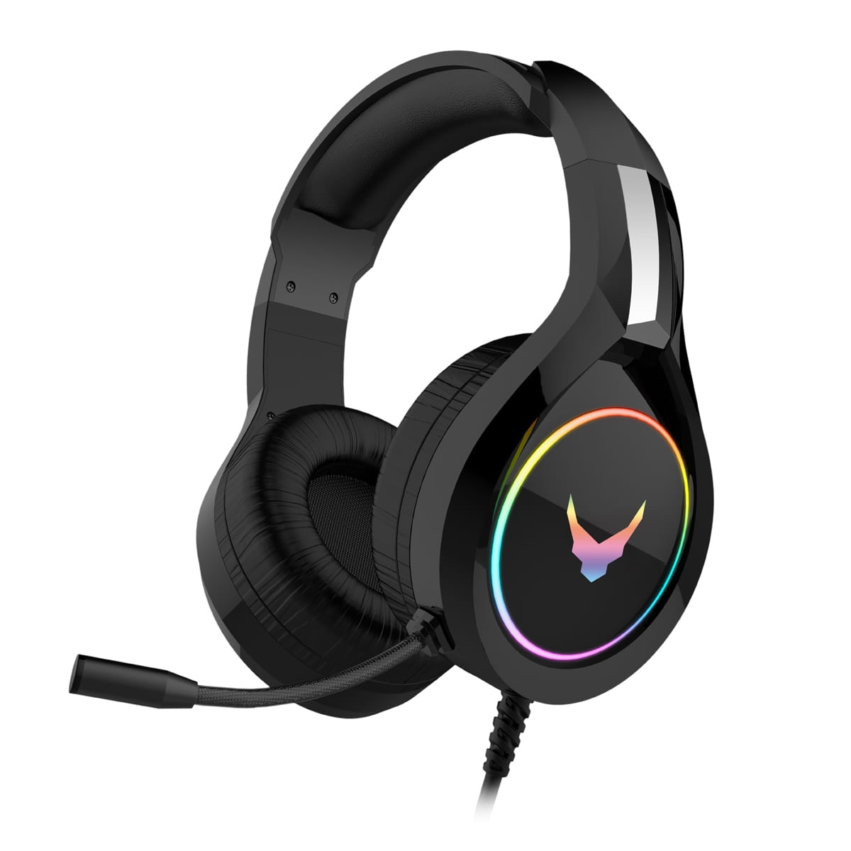 VARR GAMING RGB HEADSET HI-FI STEREO MIC VH6060 BLACK [45206]