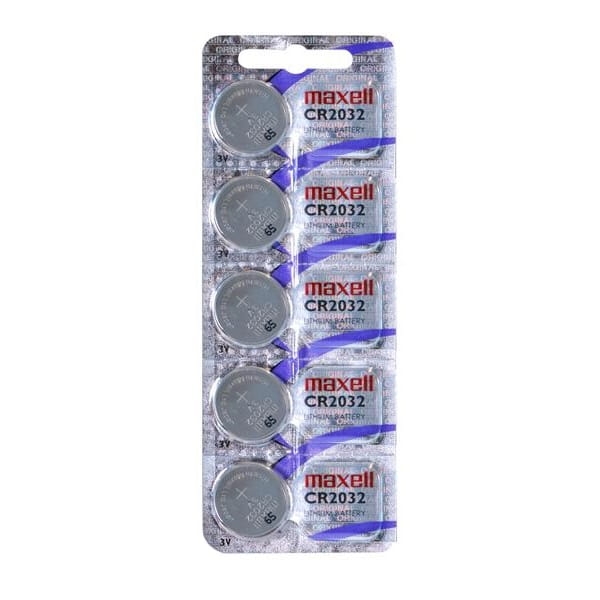 MAXELL BATTERY CR2032 BLISTER*5 785863 18586300