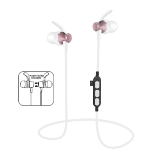 PLATINET IN-EAR BLUETOOTH V4.2 + microSD SPORT  EARPHONES + MIC PM1060 PINK [44464]
