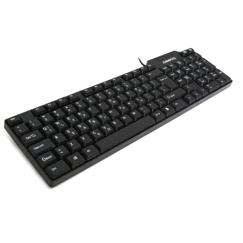KEYBOARD GR OMEGA OK-05 GREEK VERSION USB [42662]