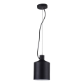 PLATINET PENDANT LAMP PANDORA P151782-S E27 METAL BLACK 15x23 [44015]