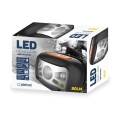 PLATINET HEAD LAMP RECHARGEABLE 800MAH REGULATION MOTION SENSOR 3W 90LM [45245]