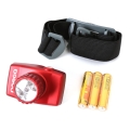 OMEGA HEADLAMP 8*LED 7-M RED BATT INCL  [42398]