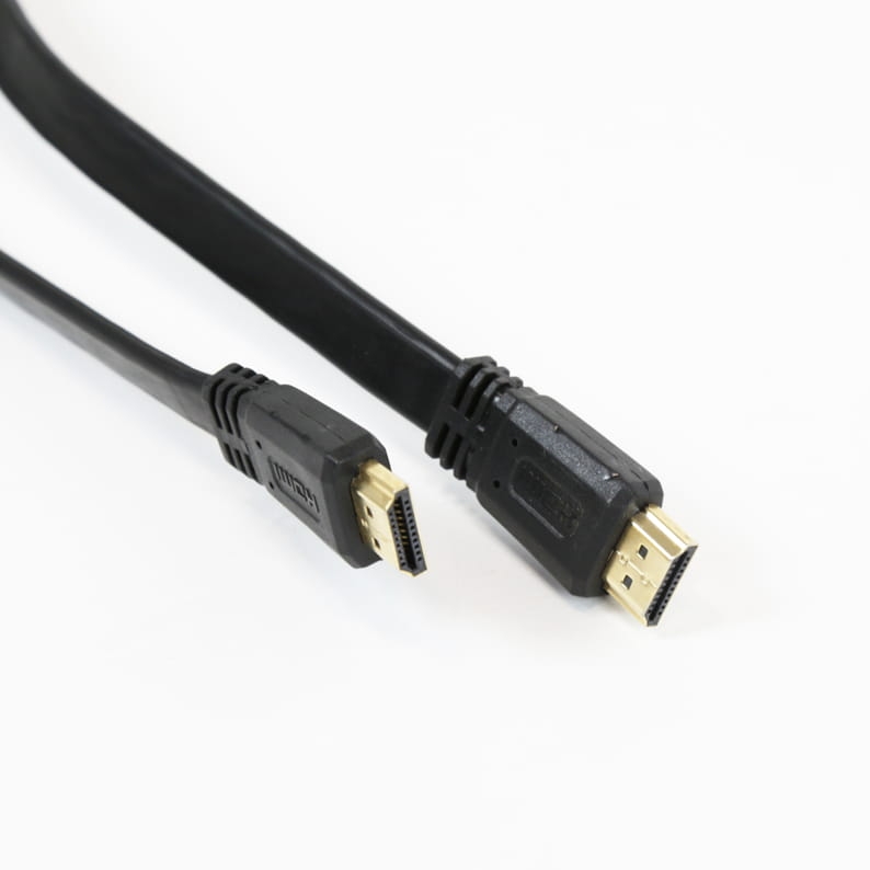 OMEGA KABEL HDMI v.1.4 BLACK 5M FLAT BLISTER [41849]