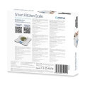 PLATINET NUTRITION KITCHEN SCALE STAINLESS STEEL NUTRIENT CALC APP BLUETOOTH [45214]