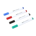 PLATINET DRY ERASE BOARD MARKERS MIX BLACK/BLUE/ RED/GREEN BOX*12  43003