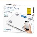 PLATINET BATHROOM BODY SCALE SMART BLUETOOTH WITH APP WHITE [44839]