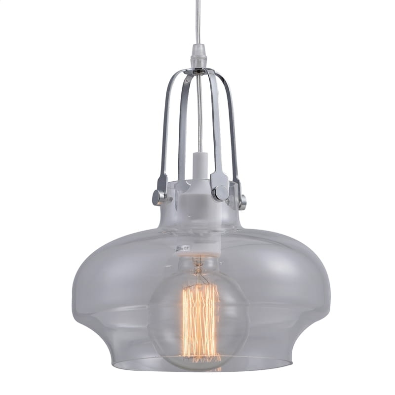 PLATINET PENDANT LAMP ARTEMIS P150402L E27 GLASS+CLEAR 35x30 [44010]