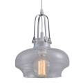 PLATINET PENDANT LAMP ARTEMIS P150402L E27 GLASS+CLEAR 35x30 [44010]