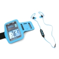 PLATINET BLUETOOTH EARPHONES SPORT + ARMBAND  PM1075 BLUE [43676]