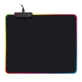 OMEGA VARR PODKŁADKA POD MYSZ  / PRO-GAMING MOUSE PAD 250x300x4mm LED  EDGE BLACK [44888]