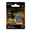PLATINET microSDXC  SECURE DIGITAL + ADAPTER SD 256GB class10 U3 A2 90MB/s [45094]