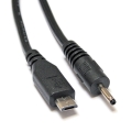 OMEGA TABLET WALL CHARGER 2 TIPS MICRO USB &amp; 2,5x0,7MM [41836]