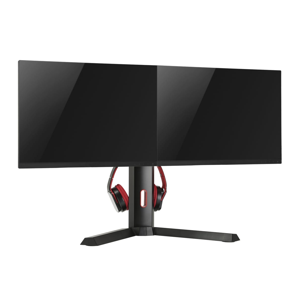 VARR DUAL SCREEN GAMING MONITOR STAND MAX VESA 100x100 17-27"  [45083]