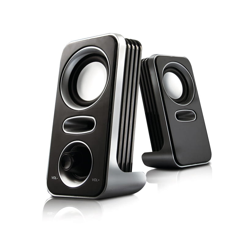 OMEGA SPEAKERS / GŁOŚNIKI 2.0 OG-120B BLACK 2x3W RMS USB [41391] EOL