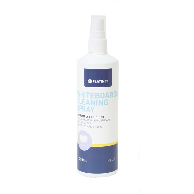 PLATINET PŁYN DO TABLIC SUCHOŚCIERALNYCH 250ML 5425 / whiteboard cleaner 542634