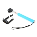 OMEGA MONOPOD - SPORT CAMERA TELESCOPIC POLE SELFIE STICK BLUE [43018]