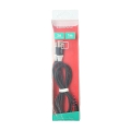 OMEGA DYSFOLID FABRIC CABLE BRAIDED TYPE-C TO USB 2A 118 COPPER 1M BLACK [44266]