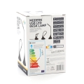 PLATINET DESK LAMP 3,5W FLEXIBLE USB POWER BLACK [43827]