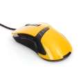 MOUSE OMEGA VARR OM-270 GAMING 1200-1600-2400-3200DPI YELLOW [41785]