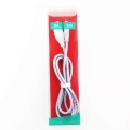 OMEGA METAL CABLE TYPE-C TO USB 1.8A 1M SILVER [44214]