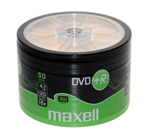 MAXELL DVD+R 4,7GB 16X SP*50 275736.30.TW