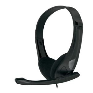 Słuchawki nauszne HI-FI stereo z mikrofonem FREESTYLE FH4088 czarne