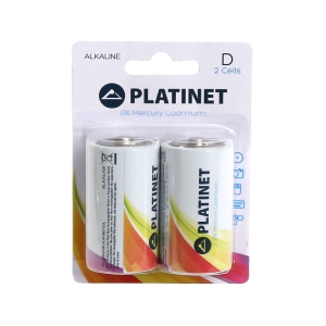 Bateria alkaiczna Platinet PRO LR20 - Blister 2 szt
