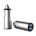 PLATINET CAR CHARGER METALLIC USB 2xUSB 4.8A [44804]