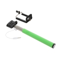 OMEGA MONOPOD - SMARTPHONES CABLE TELESCOPIC POLE SELFIE STICK GREEN [43422]