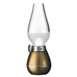 PLATINET DESK LAMP WITH BLOWING CONTROL GOLD [43888]