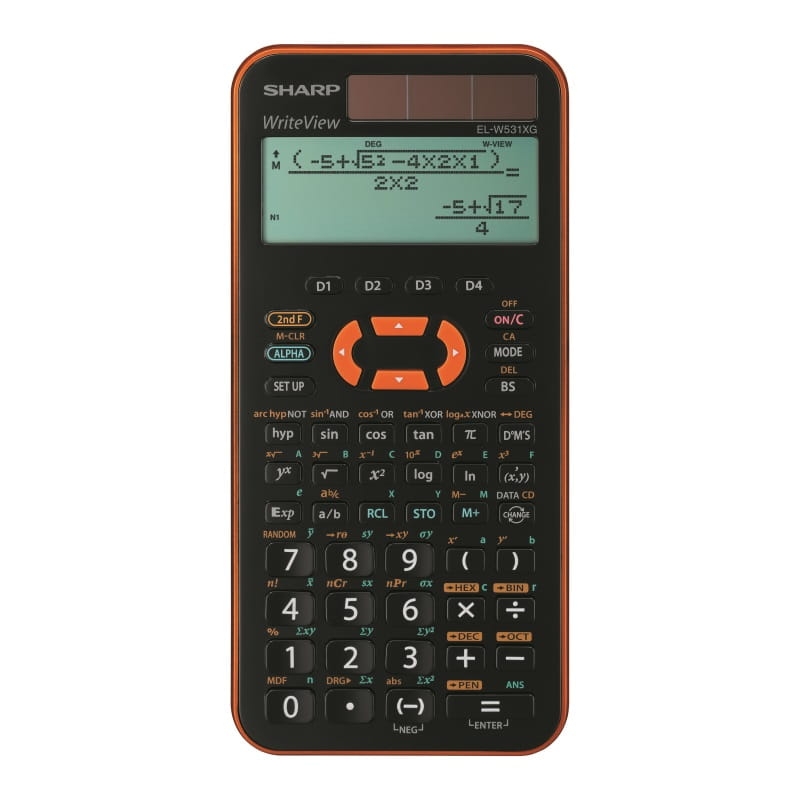 SHARP CALCULATOR SCIENTIFIC BOX ELW531XGYR